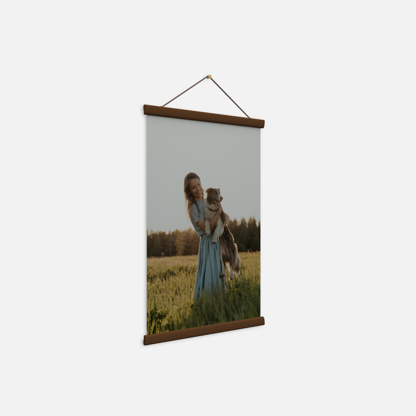 Premium Semi-Glossy Paper Poster with Hanger