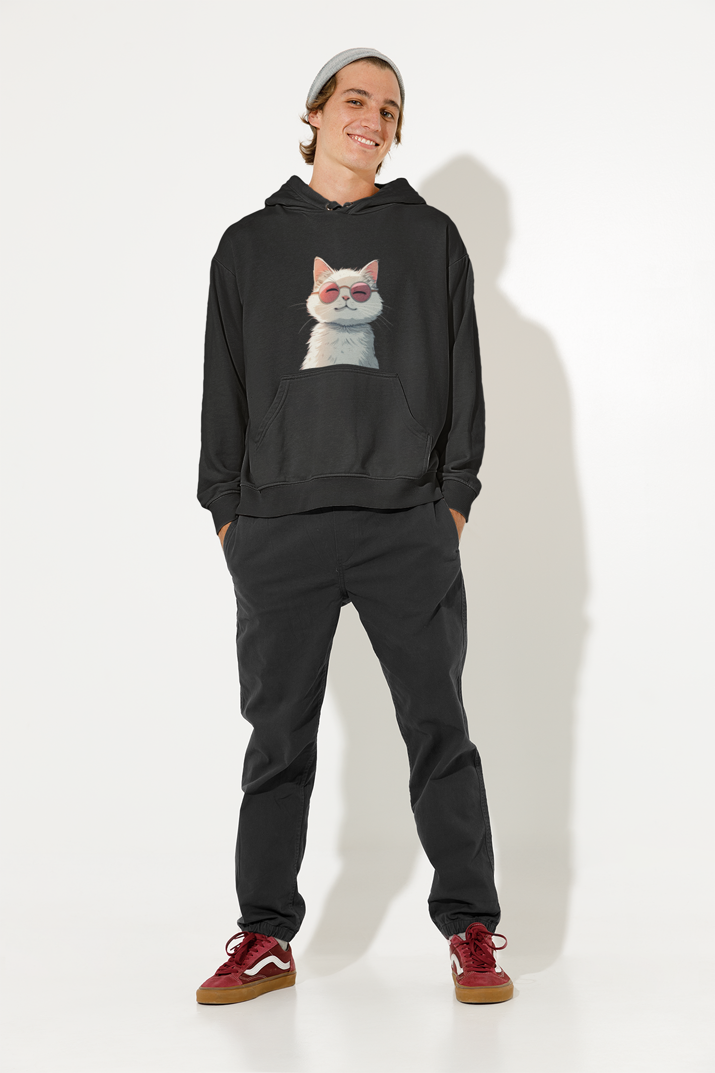 Cotton Pullover Hoodie